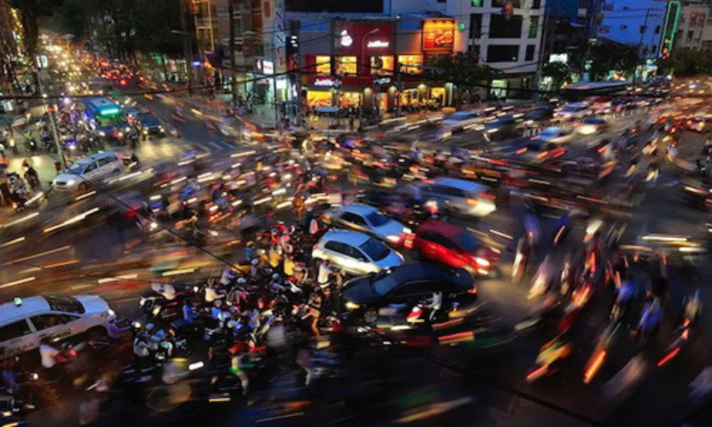 Tráfico en Vietnam