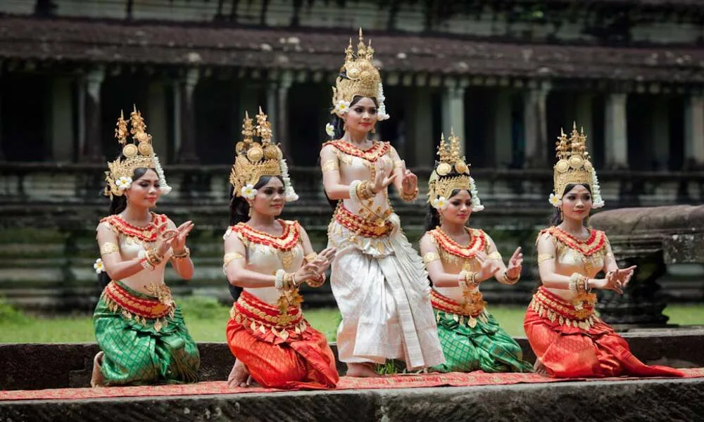 Danza Apsara - tradicional de Camboya