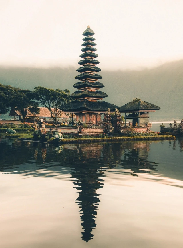 Templos Indonesia desde cinco perspectivas