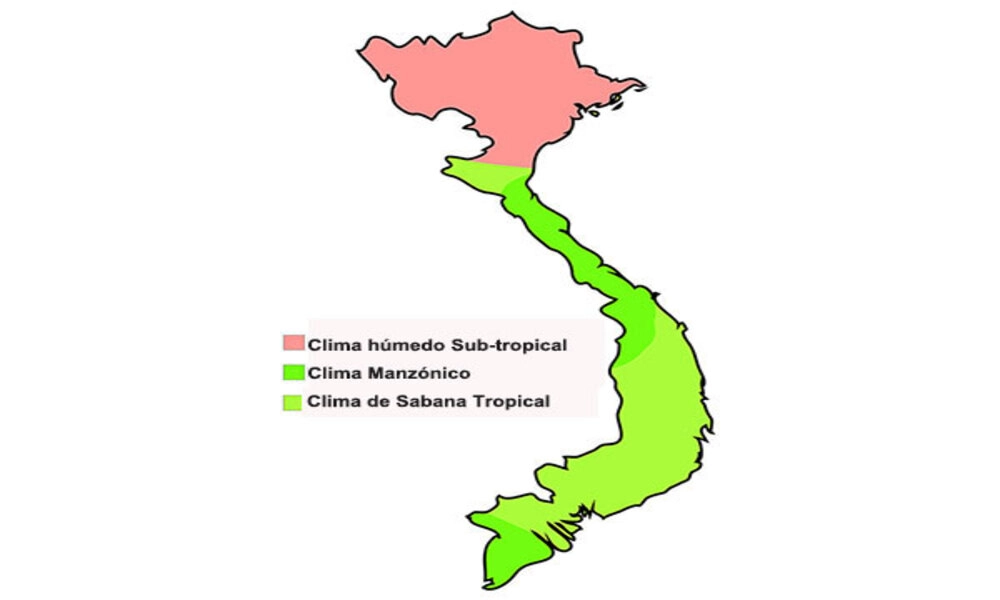 Resumen del clima de Vietnam