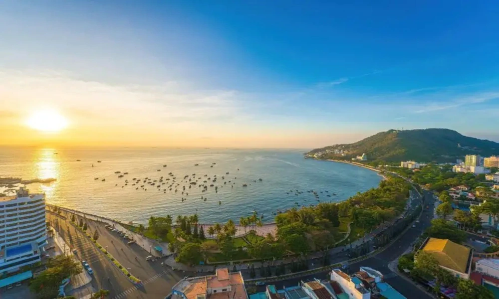 Playa de Vung Tau - más destacada en el sur de Vietnam