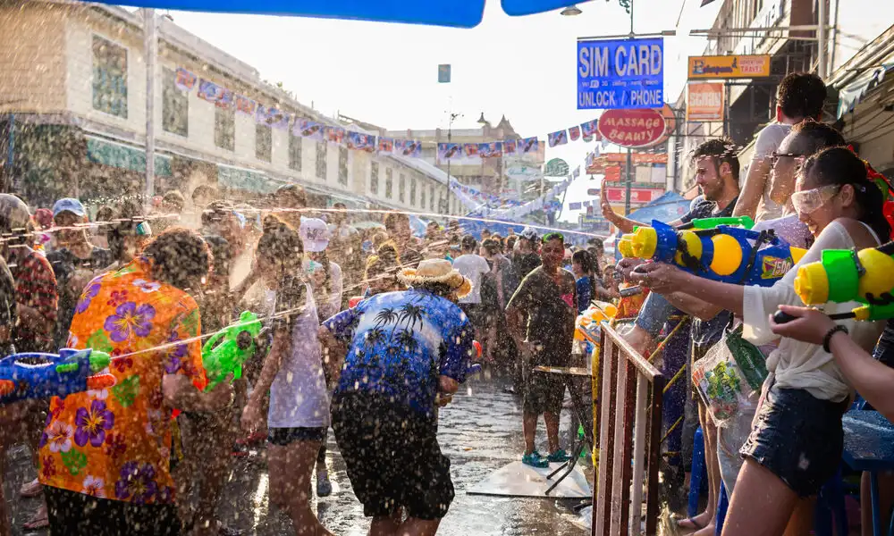 Songkran considerado un festival más esperado en el año