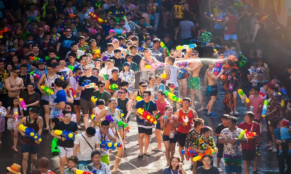 Songkran - festival más popular en Tailandia
