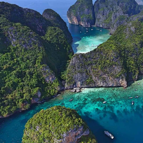 Krabi – Excursión Phi Phi y 4 islas en grupo con guía en inglés