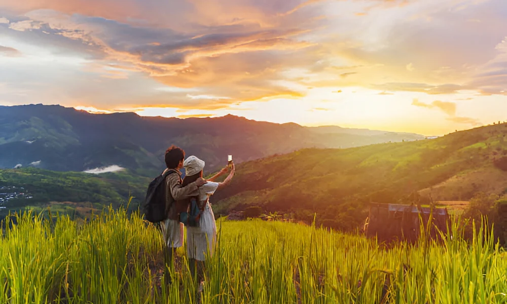 Disfrutar de los hermosos paisajes en Vietnam