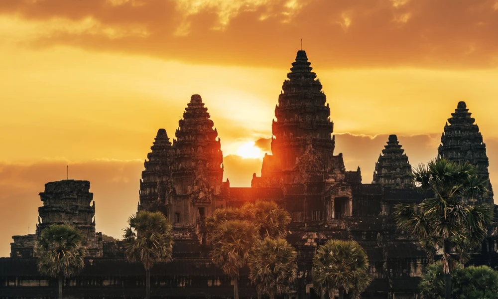 Arquitectura sagrada milenaria de los templos Angkor