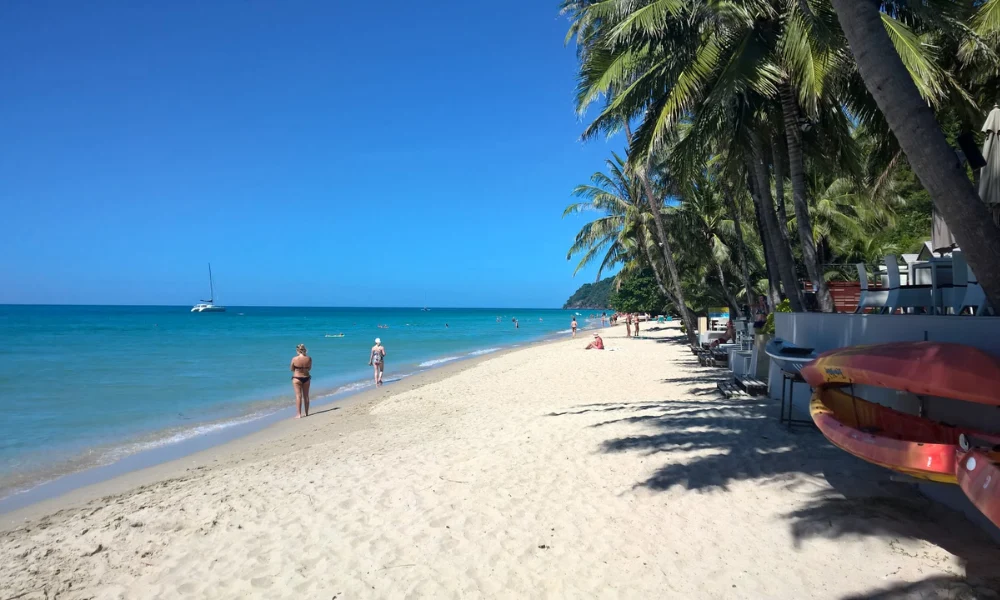 La playa de White Sand