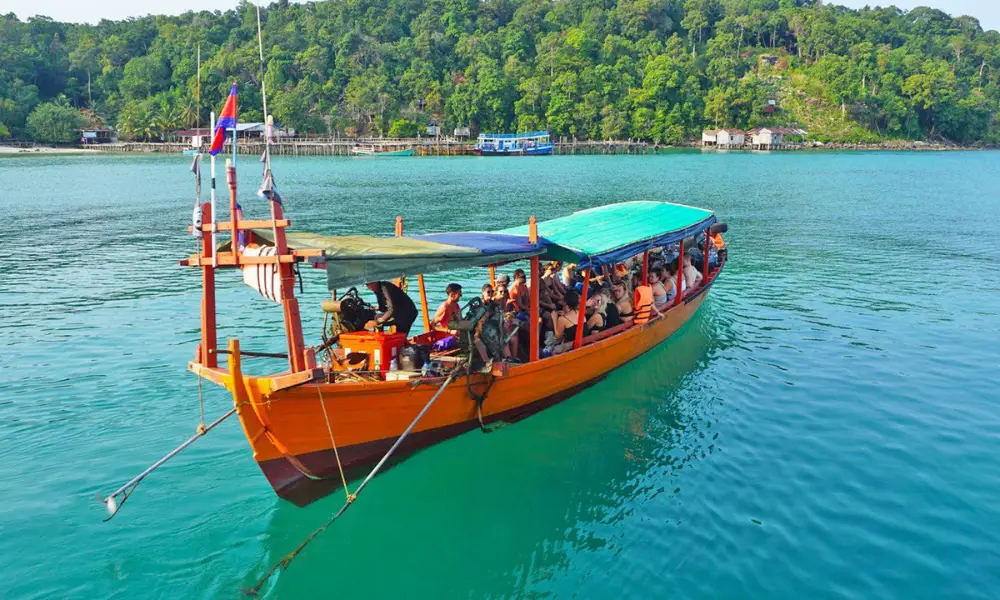 Transporte para llegar a islas