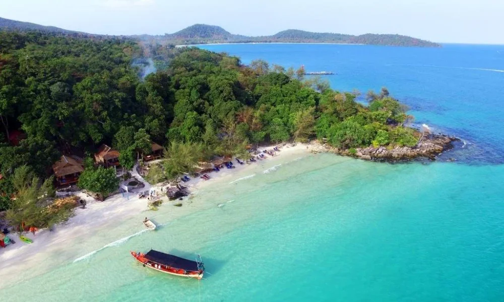 Vista costera de Sihanoukville