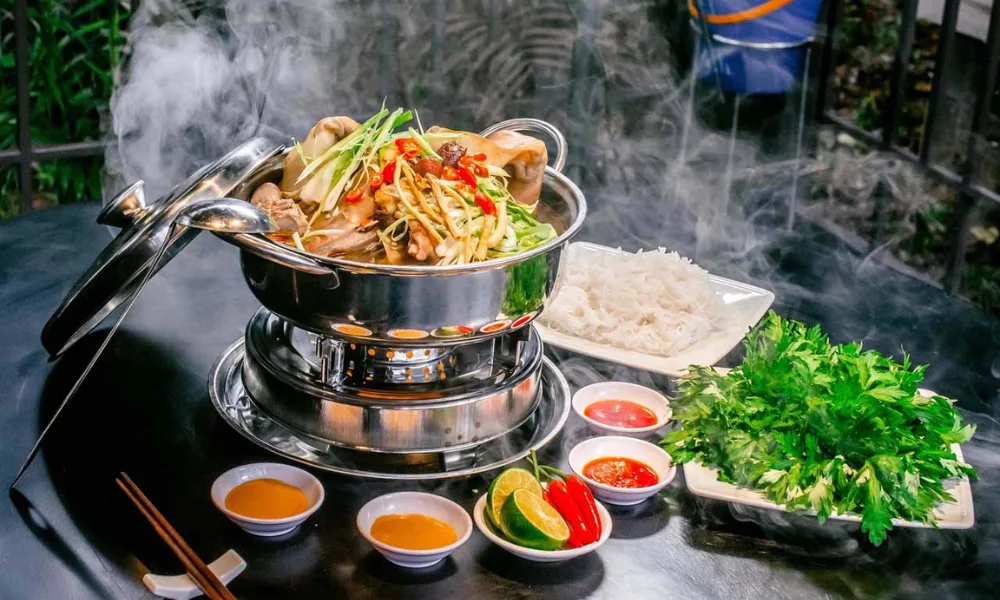 Comida típica en Ninh Binh