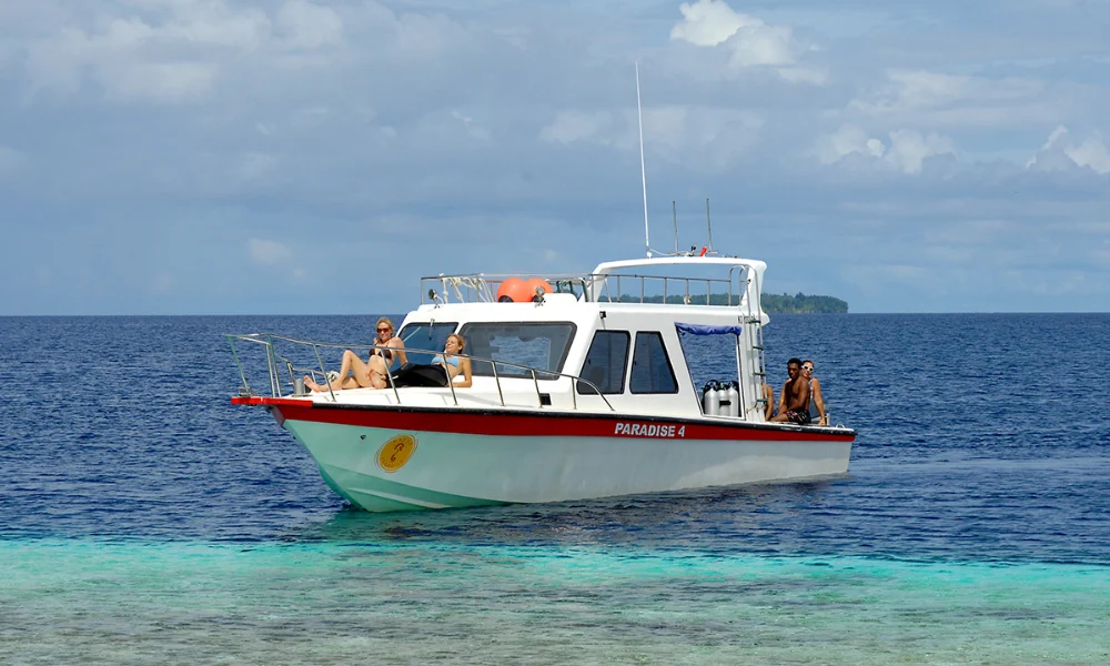 Transporte para ir a esta isla