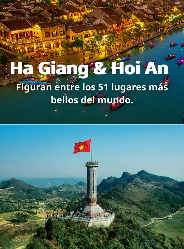 El orgullo de Vietnam: Ha Giang y Hoi An, entre los 51 destinos más bellos del mundo 2026